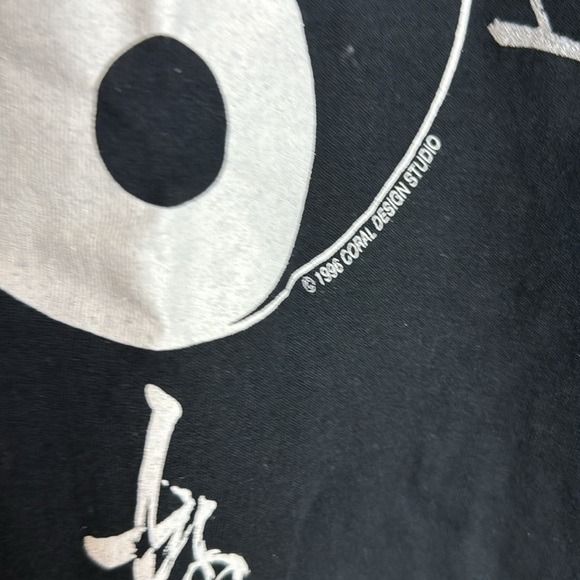 Vtg fruit of the loom heavy cotton yin and yang tshirt size medium single stitch - Picture 4 of 8
